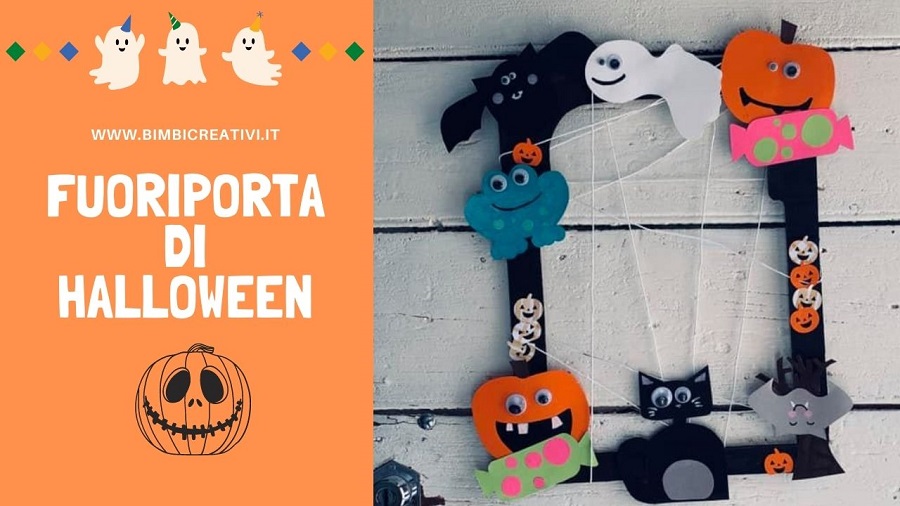 Decorazioni Halloween fai da te con i bambini