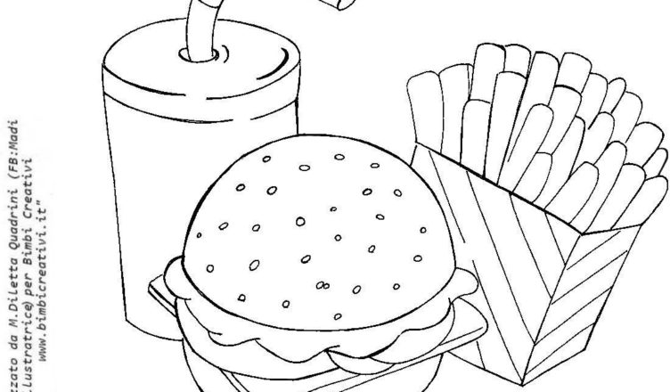 bimbi-creativi-disegno-fast-food-da-colorare