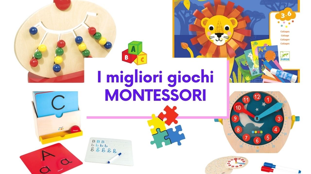 5 idee di giochi Montessori per bambini di 2 anni