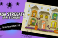 Scheda di Halloween da stampare - Casa stregata