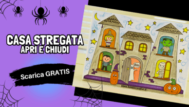 Scheda per halloween da scaricare gratis