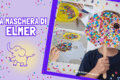 Maschera di Elmer fai da te con gomma crepla di recupero