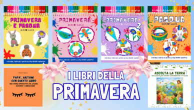 Libri primavera per bambini 3-9 anni con lavoretti creativi, attività di Pasqua, Festa del Papà e Giornata della Terra disponibili su Amazon