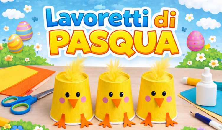 Lavoretto pasqua pulcini