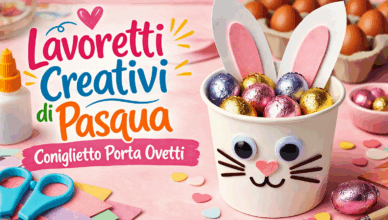 coniglietto porta ovetti fai da te