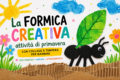 🐜 Attività sulla primavera per bambini: la formica creativa con collage e tempere