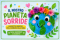 🌸 Lavoretto Giornata della Terra: la Terra con la corona di fiori (facile e bellissimo per bambini)