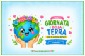 🌍 Scheda da colorare Giornata della Terra (stampabile gratis) + attività creativa per bambini
