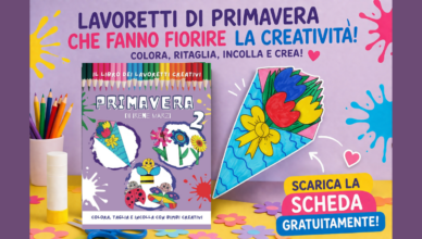 Libro primavera lavoretti di Irene Marzi, autrice di libri per bambini