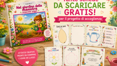 Progetto accoglienza libro e schede gratis