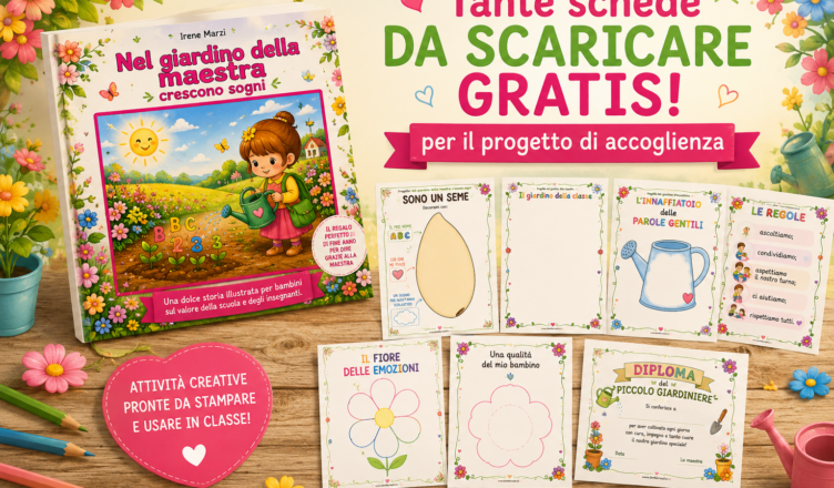 Progetto accoglienza libro e schede gratis