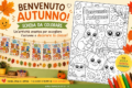 Benvenuto Autunno: una scheda da colorare per decorare la classe