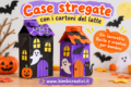 Case stregate di Halloween con i cartoni del latte: un lavoretto facile e creativo per bambini