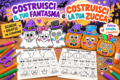 Costruisci il tuo fantasma e la tua zucca di Halloween: schede gratis da stampare